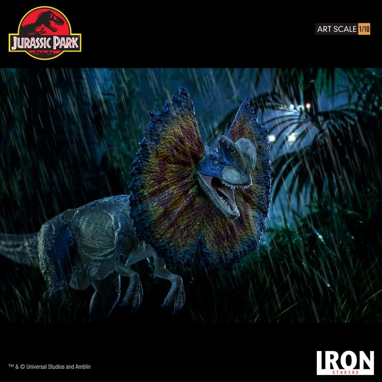 Pedido Estatua Dilophosaurus - Jurassic Park Icons - Limited Edition marca Iron Studios escala de arte 1/10
