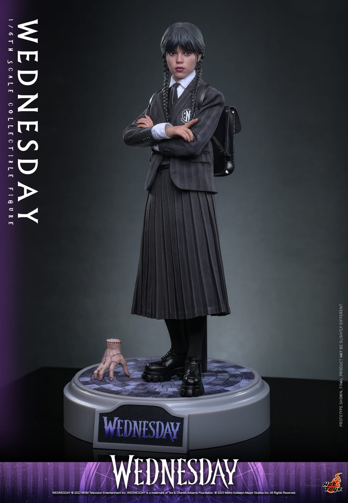 Preventa Figura WEDNESDAY - Wednesday (Netflix Series) marca Hot Toys TMS135 escala 1/6