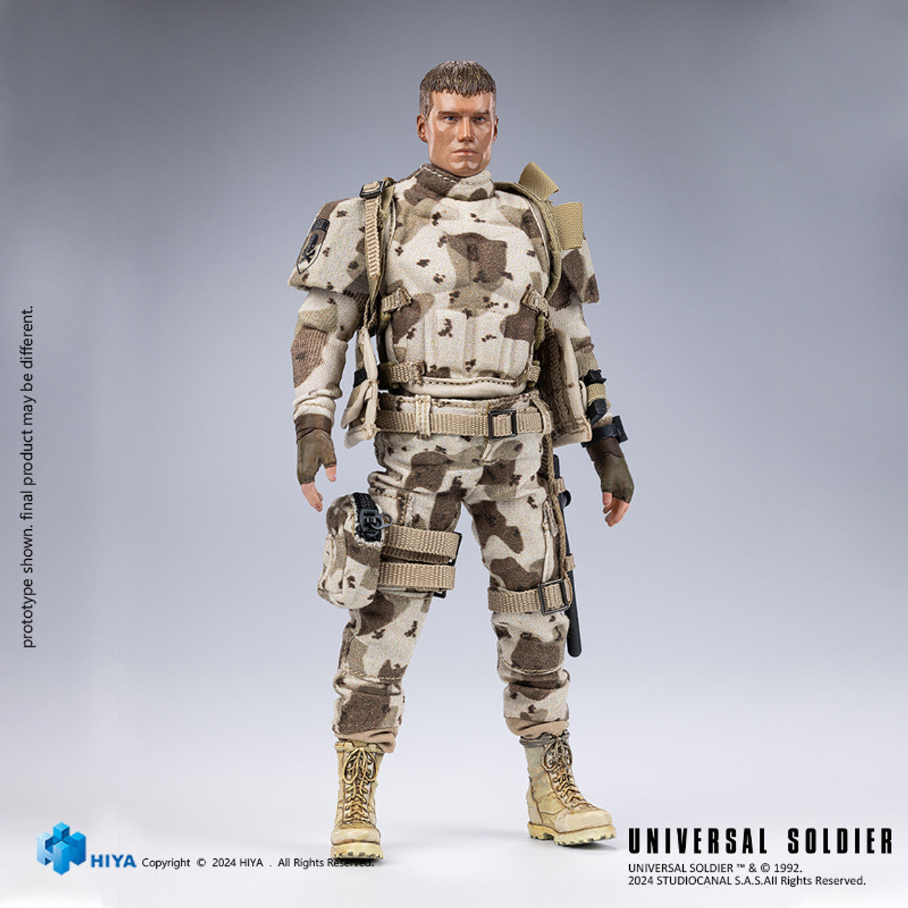 Pedido Figura Andrew Scott (PX Previews Exclusive) - Universal Soldier - Exquisite Super Series marca HIYA ESU0254 escala pequeña 1/12