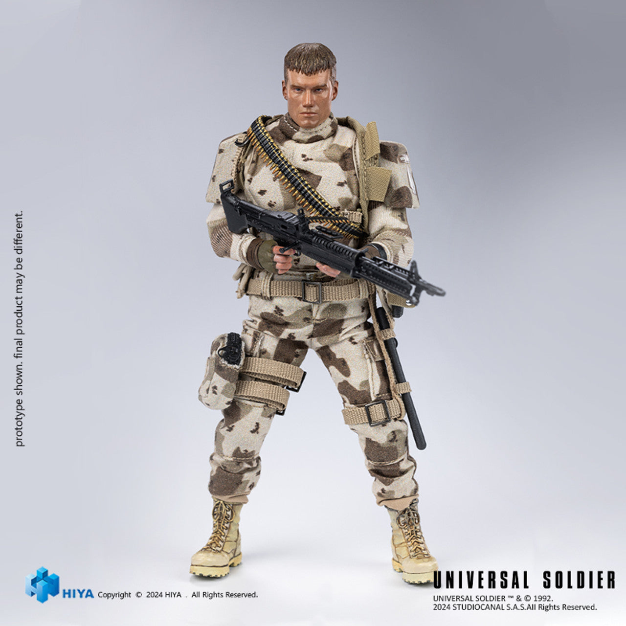 Pedido Figura Andrew Scott (PX Previews Exclusive) - Universal Soldier - Exquisite Super Series marca HIYA ESU0254 escala pequeña 1/12