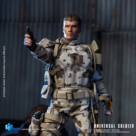 Pedido Figura Andrew Scott (PX Previews Exclusive) - Universal Soldier - Exquisite Super Series marca HIYA ESU0254 escala pequeña 1/12