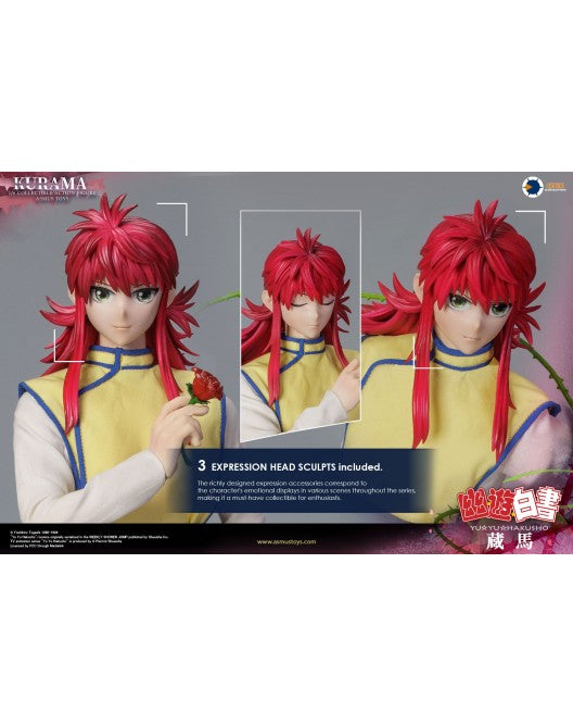 Preventa Figura Kurama (Luxury Edition) - Yu Yu Hakusho marca Asmus Toys YUYU003LUX escala 1/6