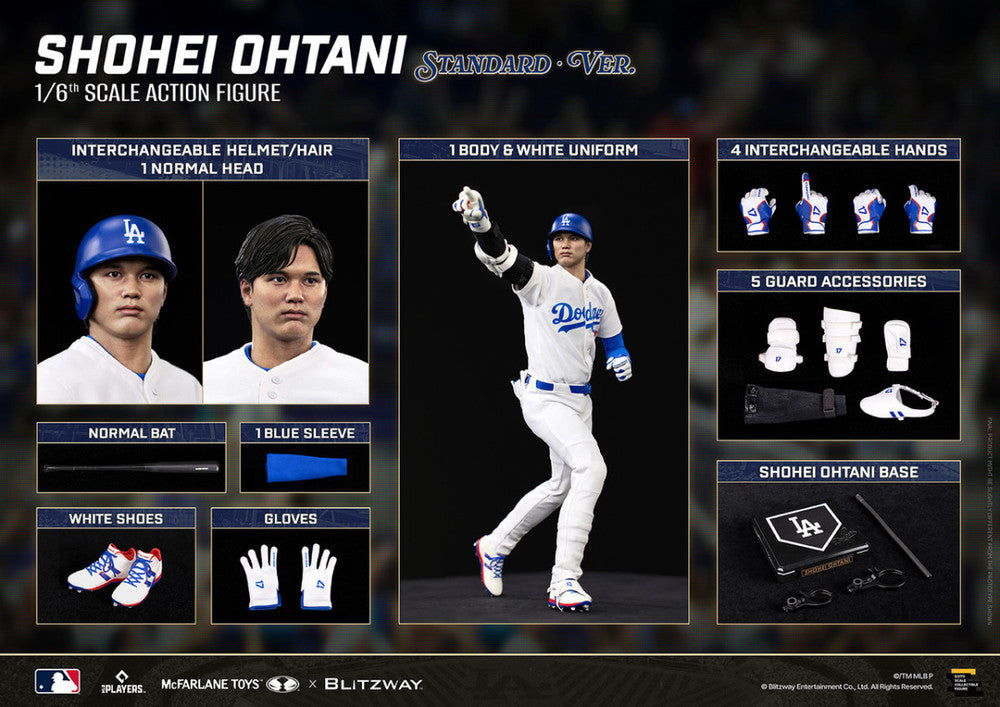 Preventa Figura Ohtani Shohei (Standard version) - MLB SportsPicks marca Blitzway BW-UMS-12701 escala 1/6