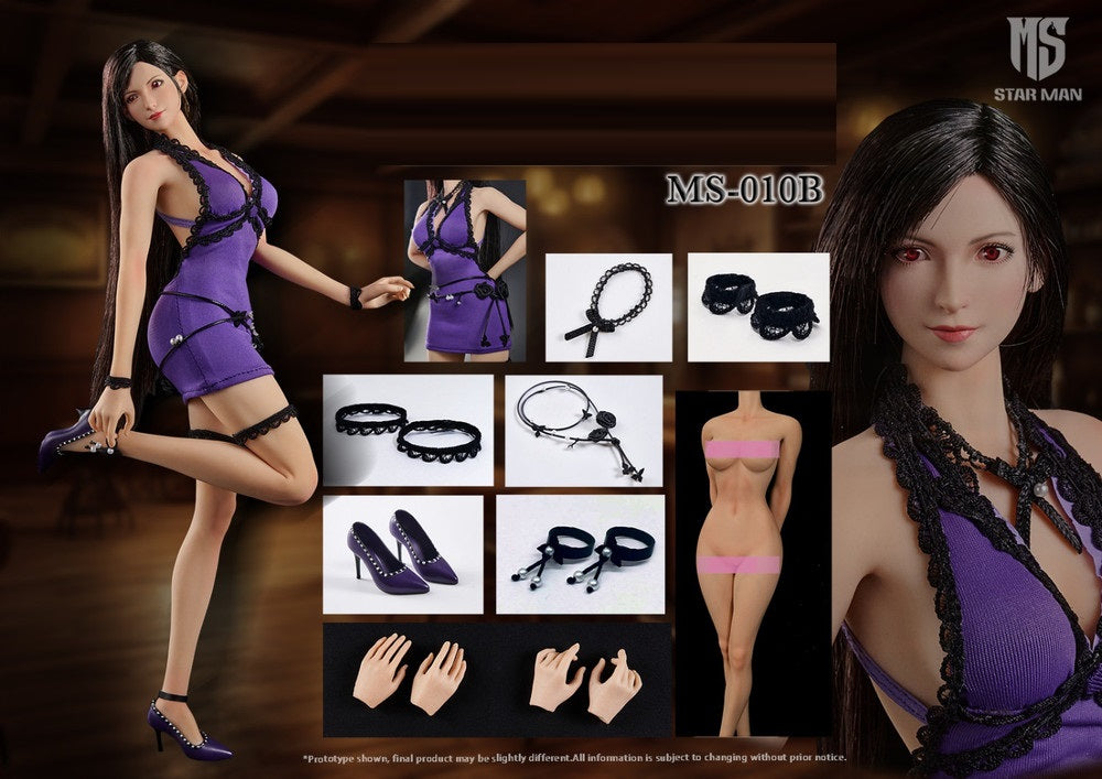 Pedido Figura Combat Girl (Purple Dress version) marca Star Man MS-010B escala 1/6