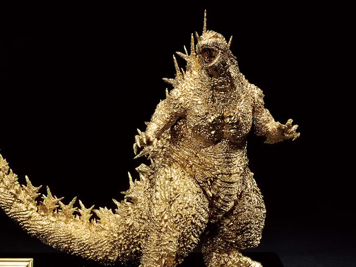 Pedido Estatua Godzilla (Gold version) (Limitado) - Godzilla Minus One - Ichibansho Series marca Bandai Spirits (23 cm)