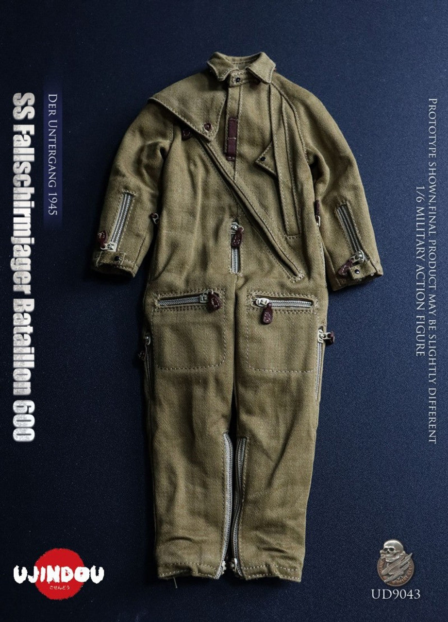 Preventa Figura WWII SS Fallschirmjager Bataillon 600 - Der Untergang 1945 marca Ujindou UD9043 escala 1/6