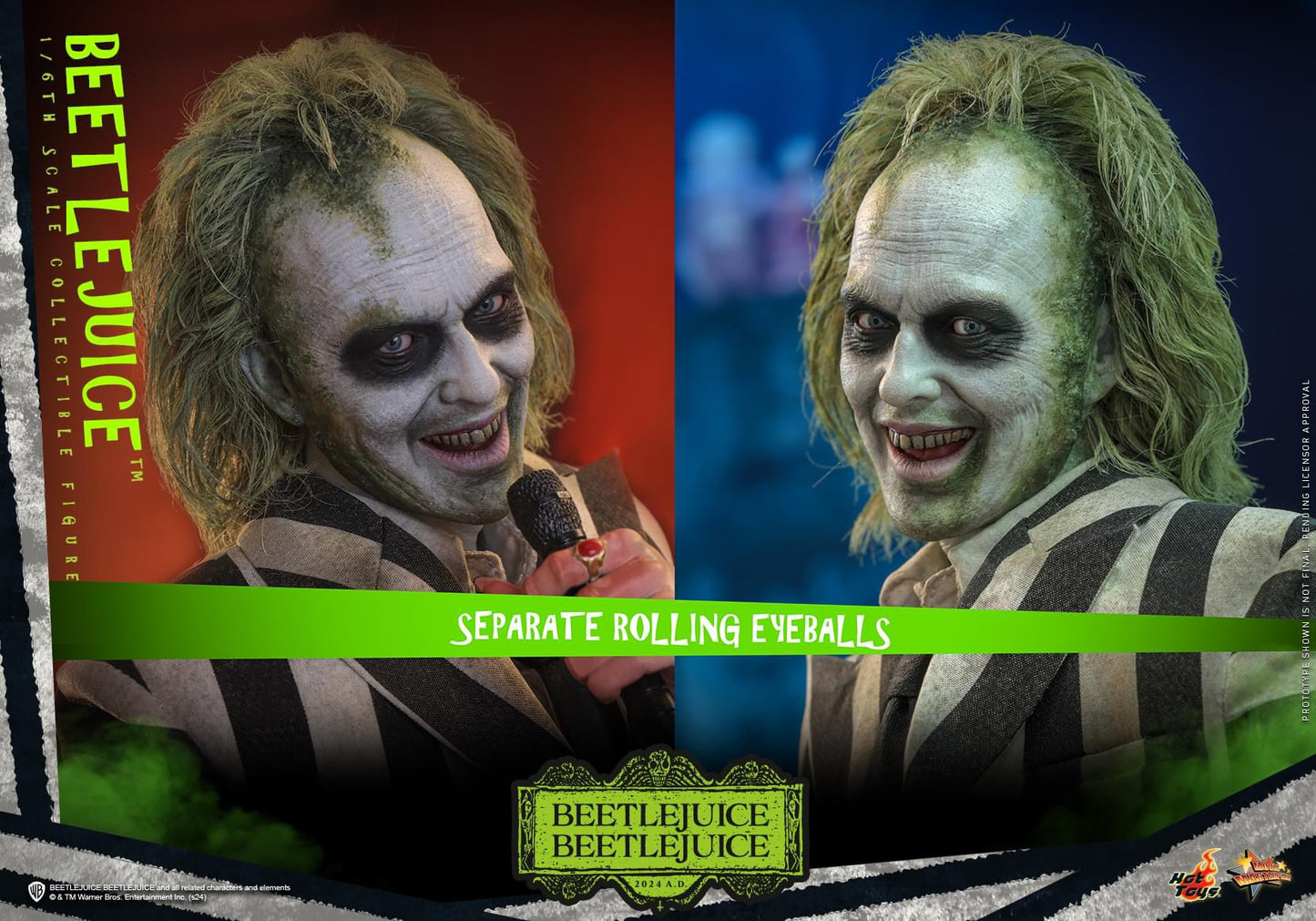 Preventa Figura Beetlejuice - Beetlejuice 2 marca Hot Toys MMS767 escala 1/6