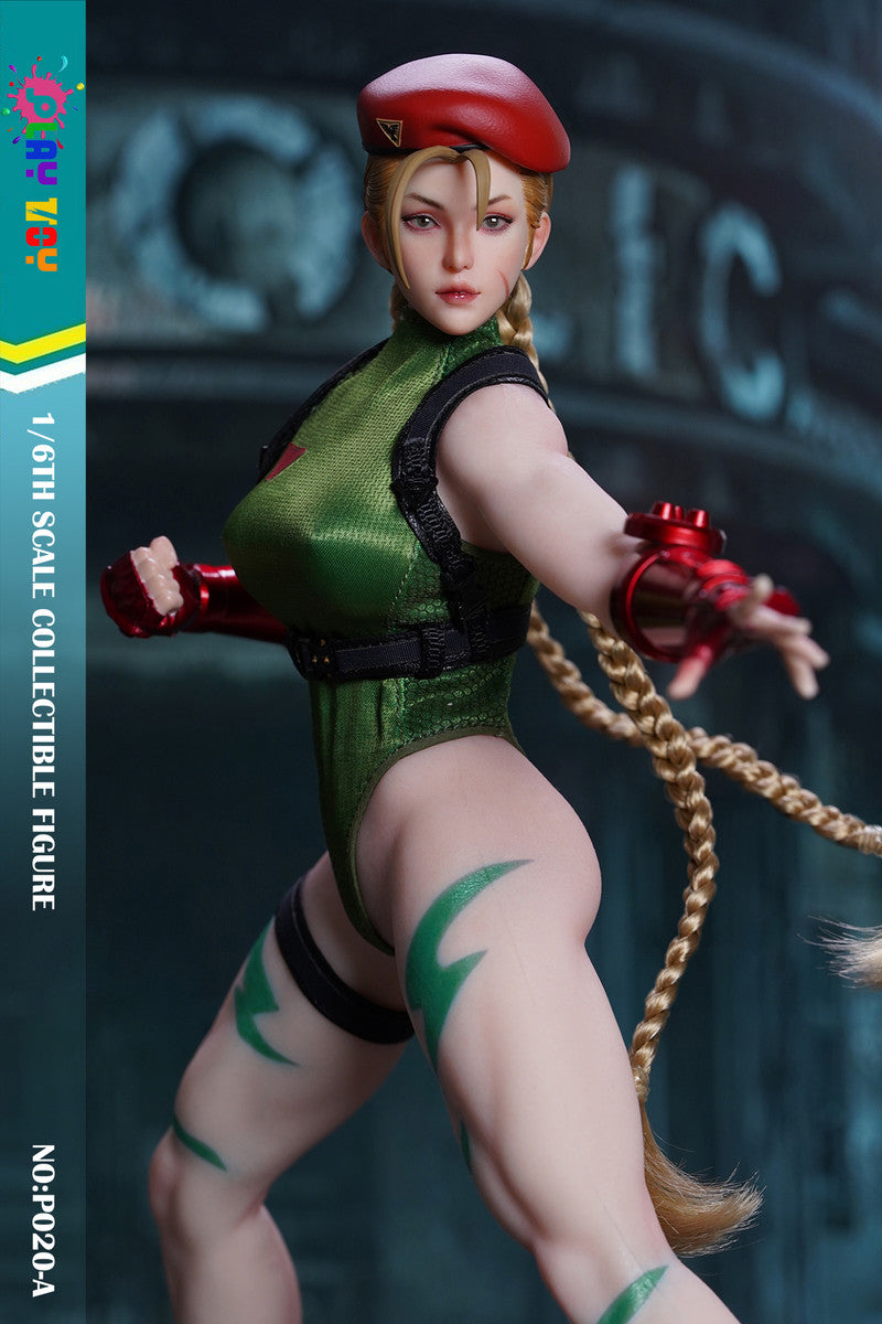 Pedido Figura Female Fighter (Green) marca Play Toy P020A escala 1/6