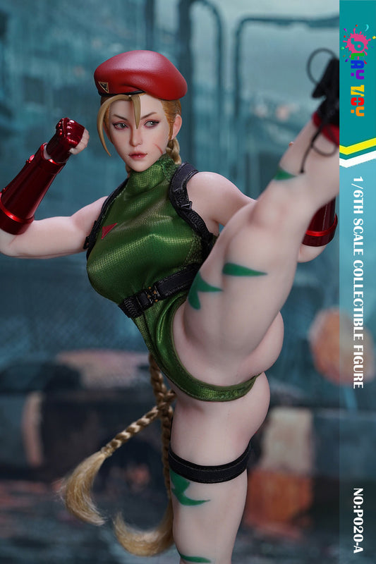 Pedido Figura Female Fighter (Green) marca Play Toy P020A escala 1/6