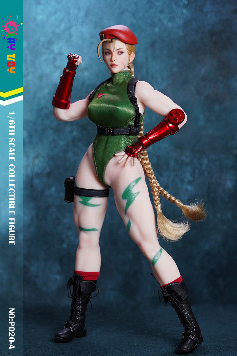 Pedido Figura Female Fighter (Green) marca Play Toy P020A escala 1/6