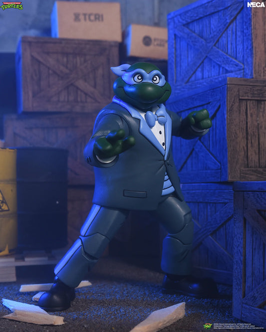 Preventa Figura Leonardo (Tuxedo) - Teenage Mutant Ninja Turtles (Animated Series) marca Neca (7 pulg.)