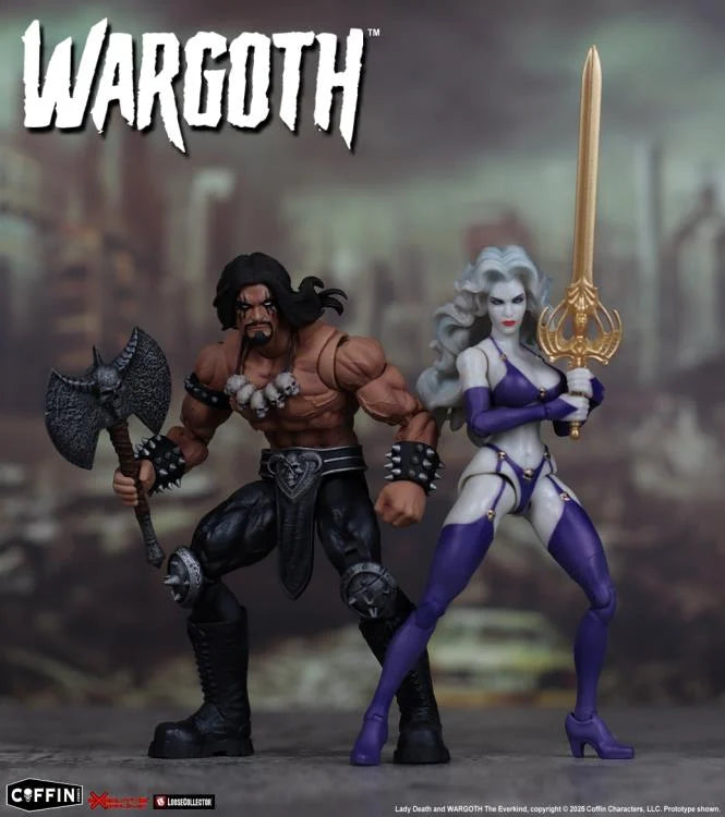 Preventa Figura Wargoth - Lady Death marca Executive Replicas escala pequeña 1/12
