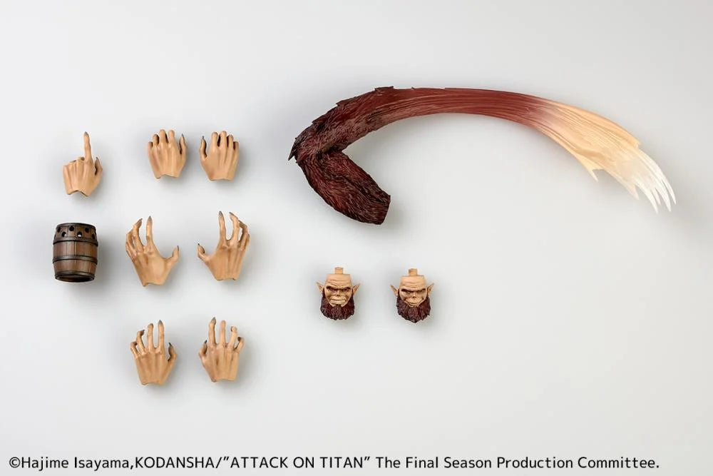 Preventa Figura Beast Titan - Attack on Titan / Shingeki no Kyojin - Amazing Yamaguchi Revoltech marca Kaiyodo NR097 (17.5 cm)