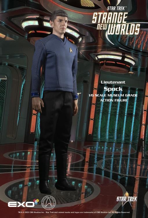 Pedido Figura Lieutenant Spock - Star Trek: Strange New Worlds marca EXO-6 EXO-01-061 escala 1/6