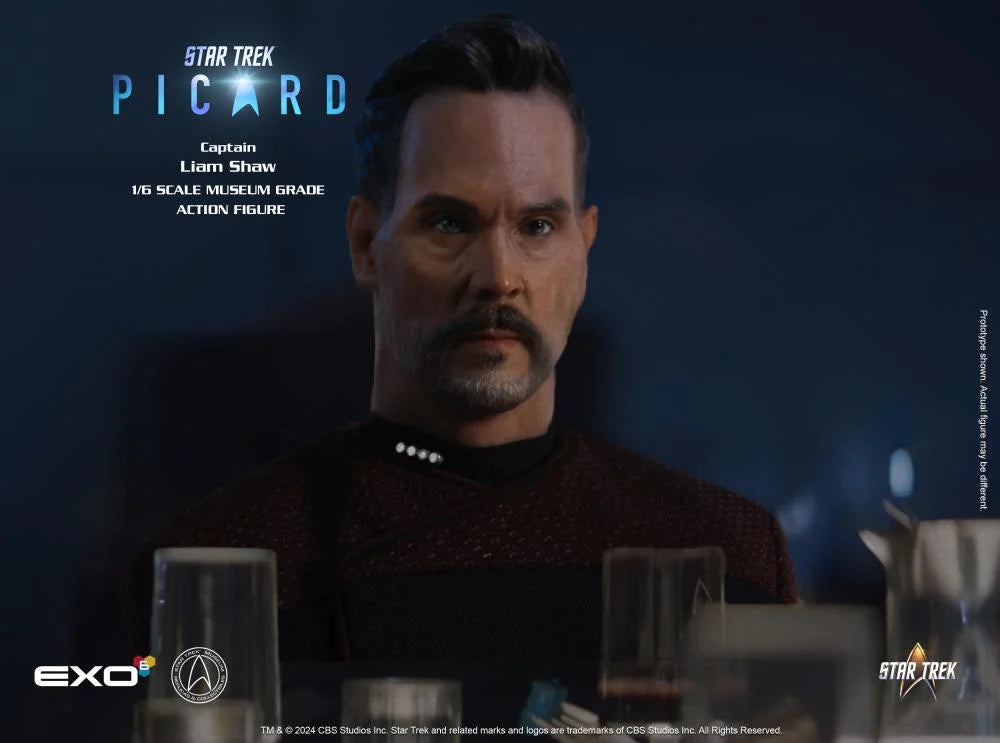 Pedido Figura Captain Liam Shaw - Star Trek: Picard marca EXO-6 EXO-02-085 escala 1/6