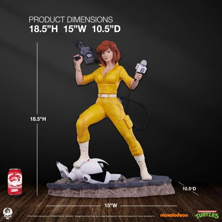 Pedido Estatua April O'Neil - Teenage Mutant Ninja Turtles - Premier Series marca PCS Collectibles escala 1/4
