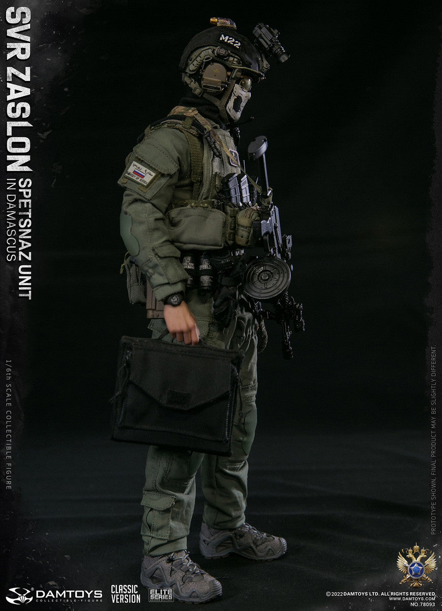 Pedido Figura SVR Zaslon in Damascus Classic - Russian Spetsnaz Unit marca Damtoys 78093 escala 1/6