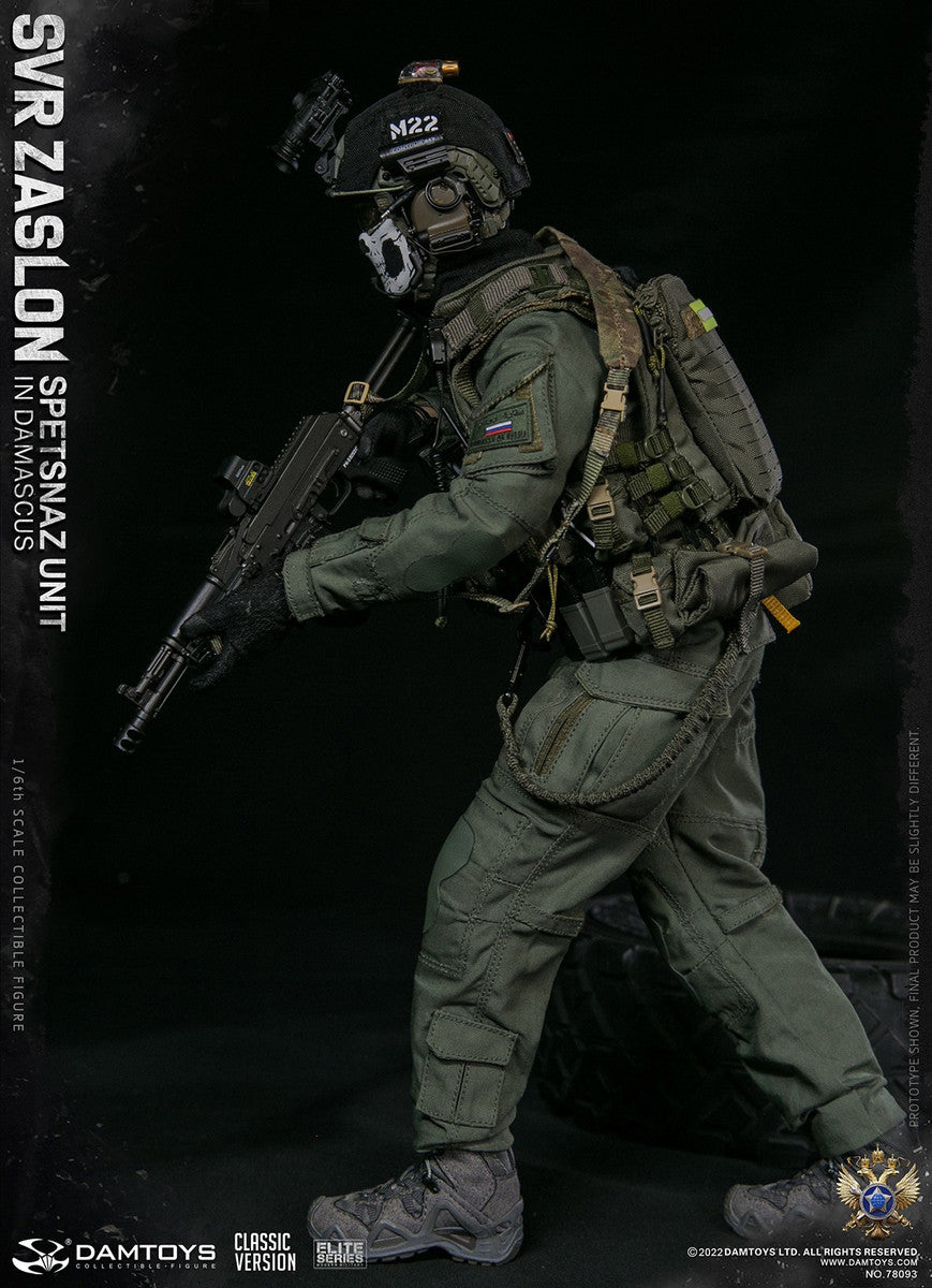 Pedido Figura SVR Zaslon in Damascus Classic - Russian Spetsnaz Unit marca Damtoys 78093 escala 1/6