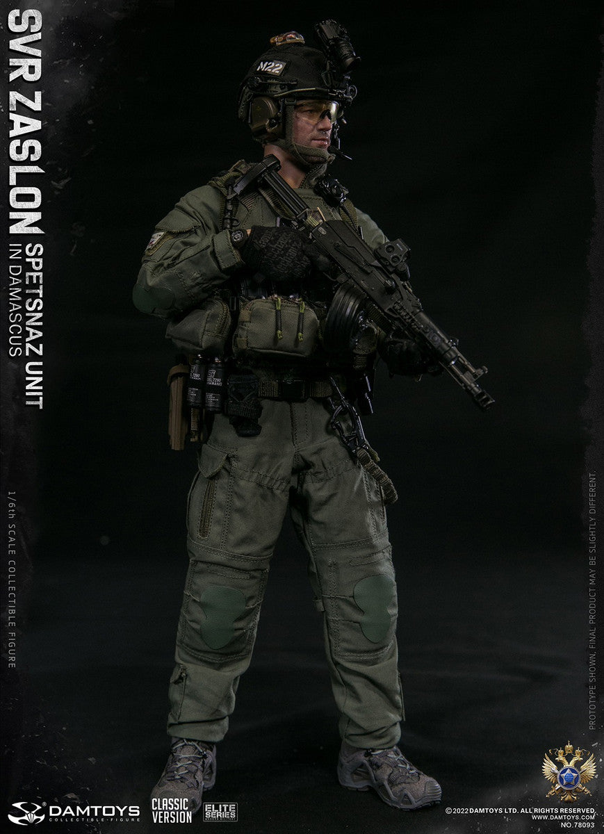 Pedido Figura SVR Zaslon in Damascus Classic - Russian Spetsnaz Unit marca Damtoys 78093 escala 1/6