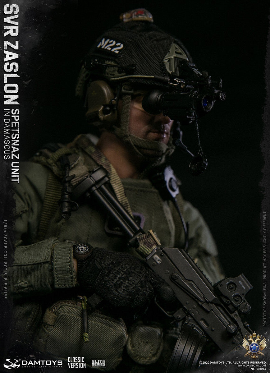 Pedido Figura SVR Zaslon in Damascus Classic - Russian Spetsnaz Unit marca Damtoys 78093 escala 1/6