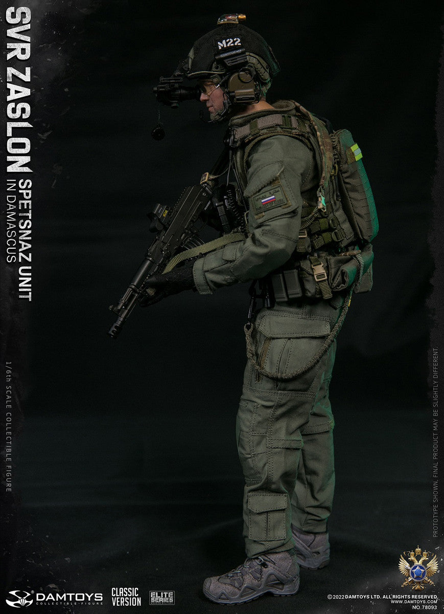 Pedido Figura SVR Zaslon in Damascus Classic - Russian Spetsnaz Unit marca Damtoys 78093 escala 1/6