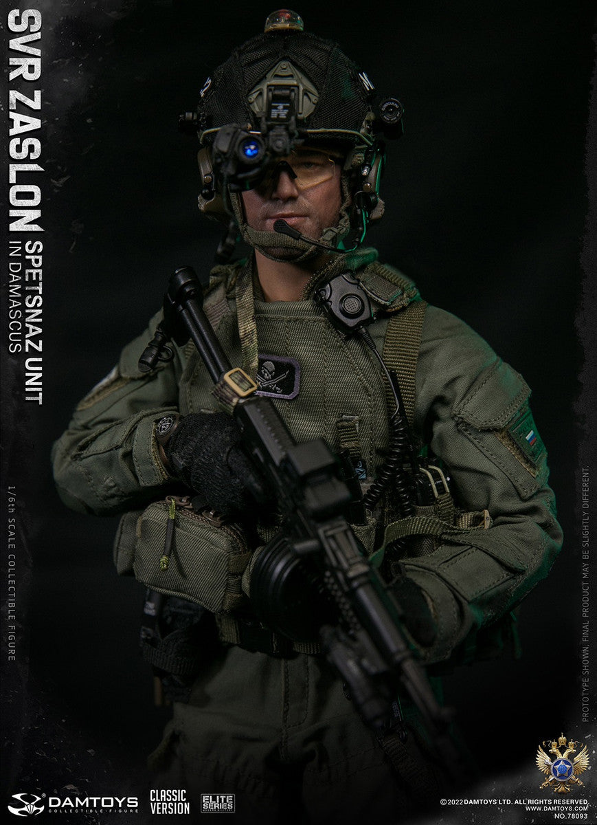 Pedido Figura SVR Zaslon in Damascus Classic - Russian Spetsnaz Unit marca Damtoys 78093 escala 1/6