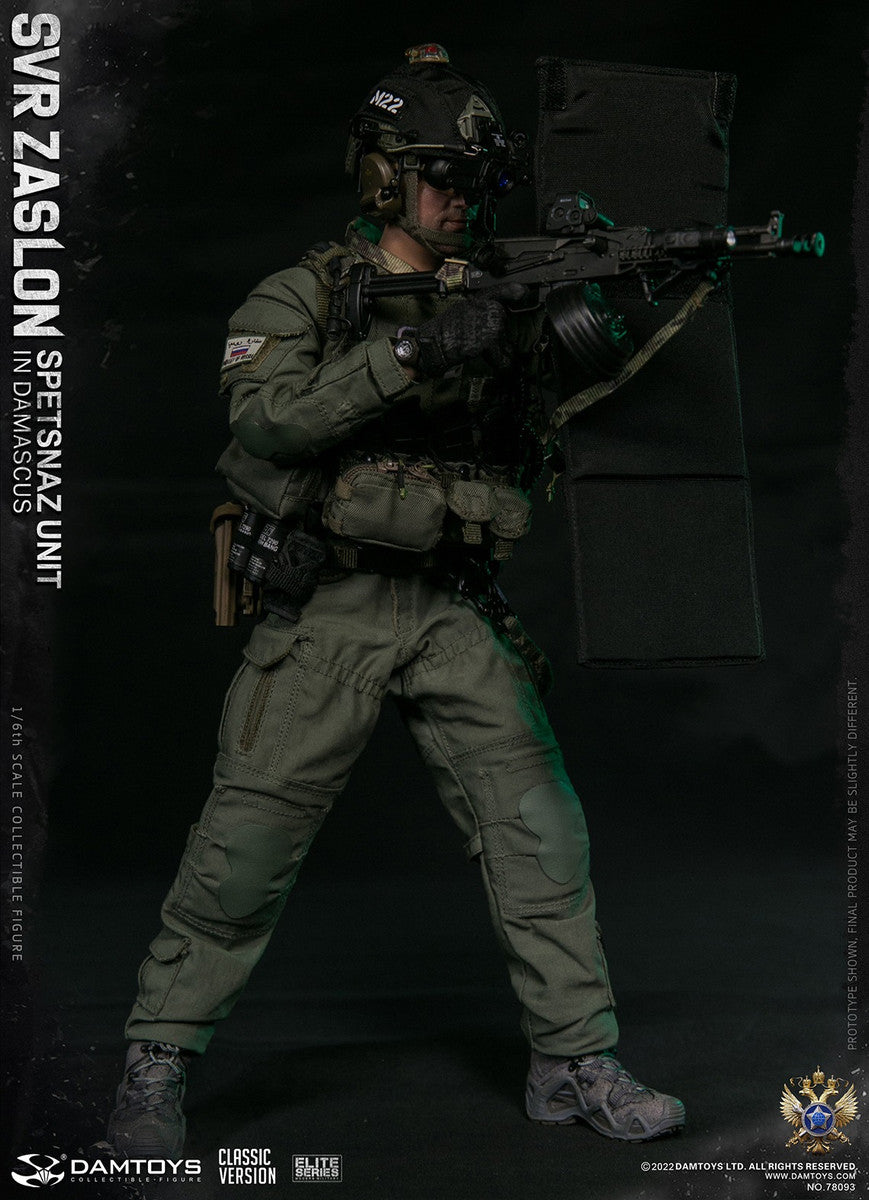 Pedido Figura SVR Zaslon in Damascus Classic - Russian Spetsnaz Unit marca Damtoys 78093 escala 1/6