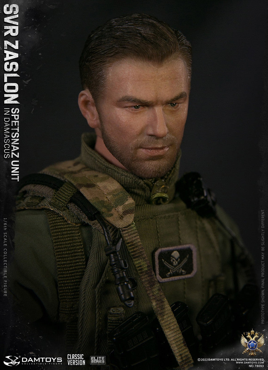 Pedido Figura SVR Zaslon in Damascus Classic - Russian Spetsnaz Unit marca Damtoys 78093 escala 1/6
