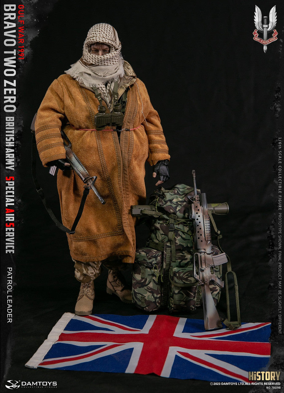 Pedido Figura Patrol Leader - British Army Special Air Service marca Damtoys 78098 escala 1/6
