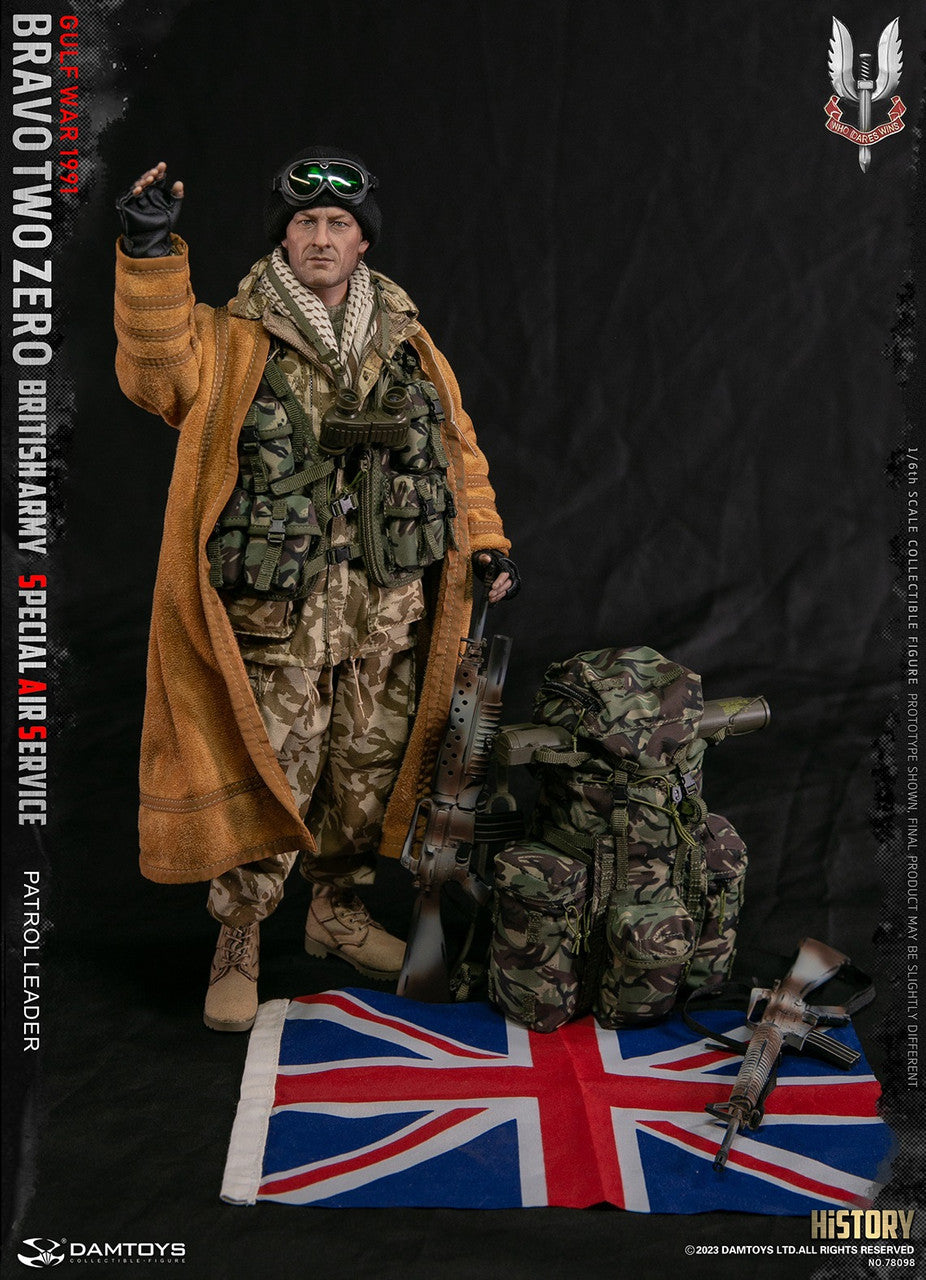 Pedido Figura Patrol Leader - British Army Special Air Service marca Damtoys 78098 escala 1/6