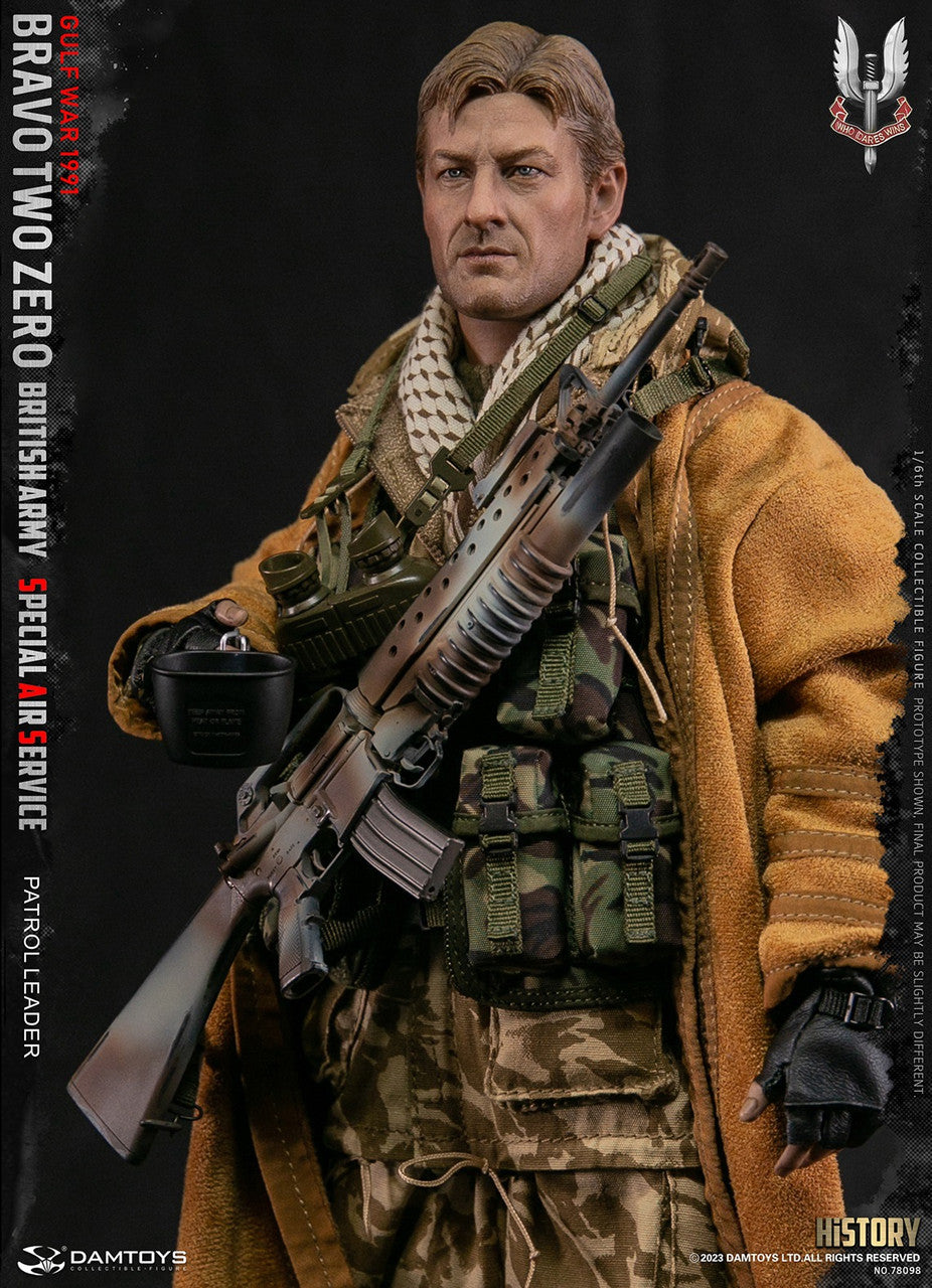 Pedido Figura Patrol Leader - British Army Special Air Service marca Damtoys 78098 escala 1/6