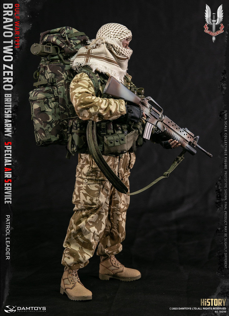 Pedido Figura Patrol Leader - British Army Special Air Service marca Damtoys 78098 escala 1/6