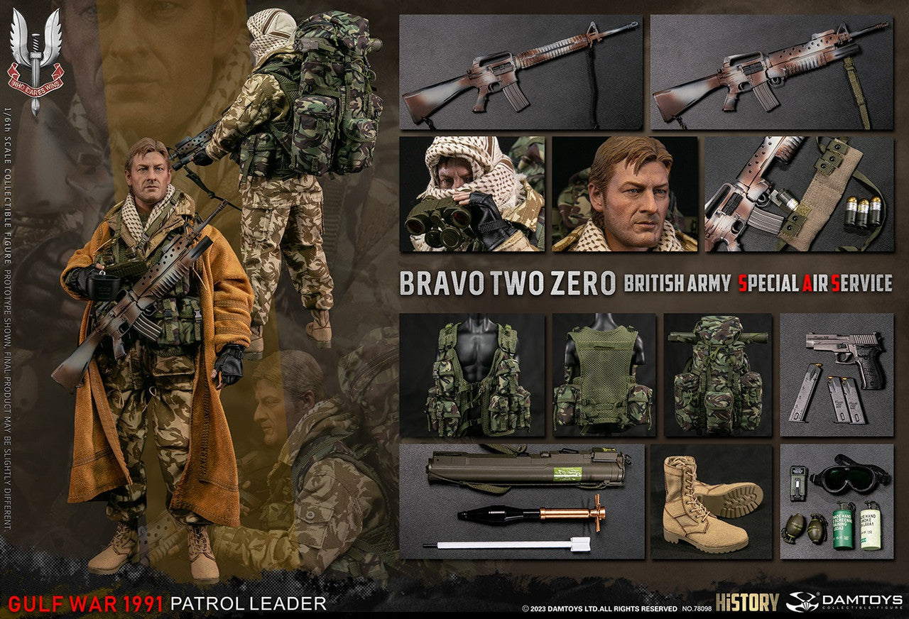 Pedido Figura Patrol Leader - British Army Special Air Service marca Damtoys 78098 escala 1/6