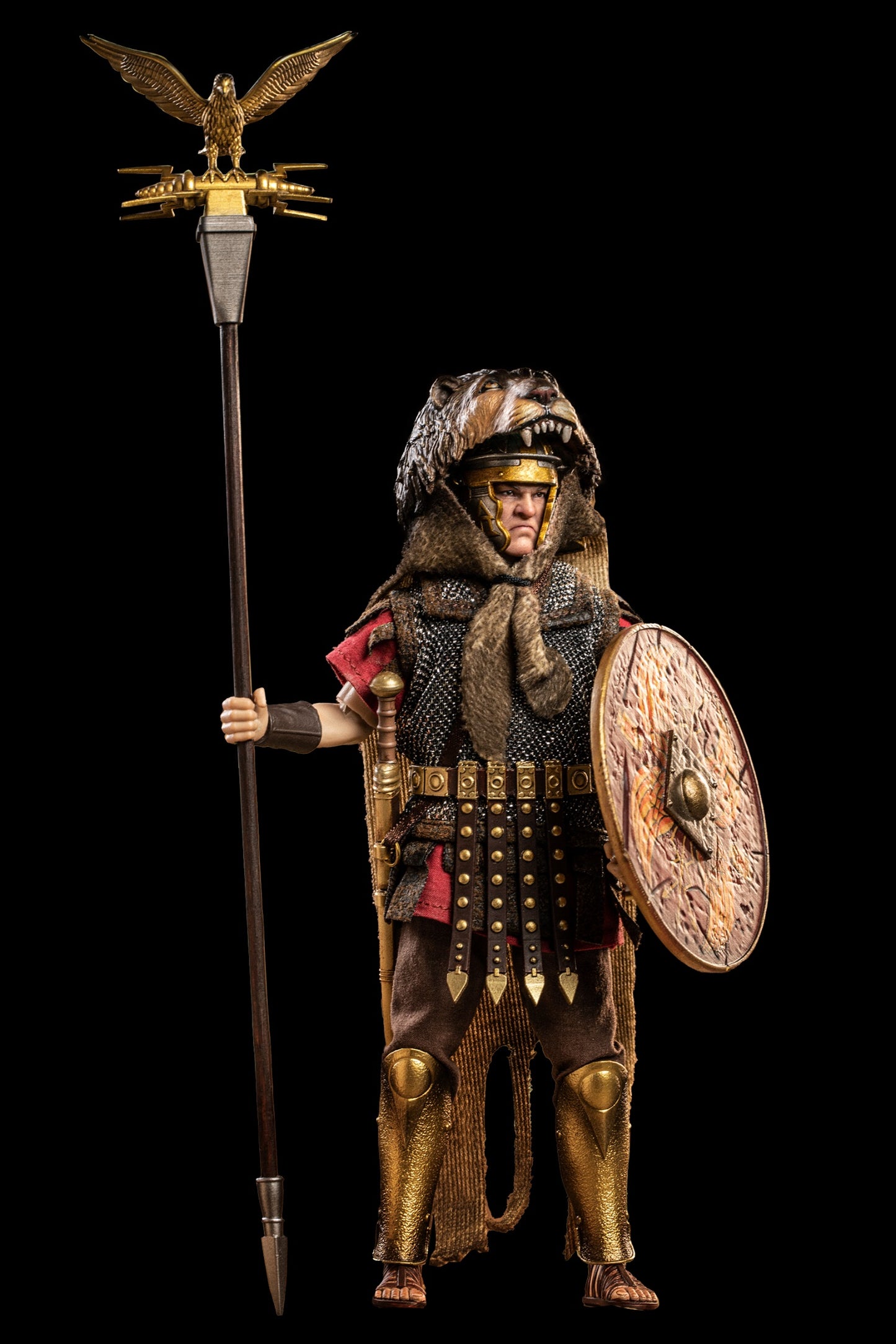Pedido Figura Imperial Legion Rome Eagle Flagman marca HHModel HH18068 escala pequeña 1/12
