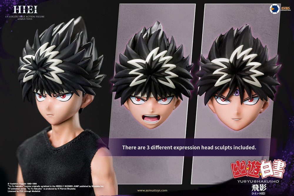 Pedido Figura HIEI (Deluxe version) (2 cuerpos 3 cabezas) - Yu Yu Hakusho marca Asmus Toys YUYU001LUX escala 1/6