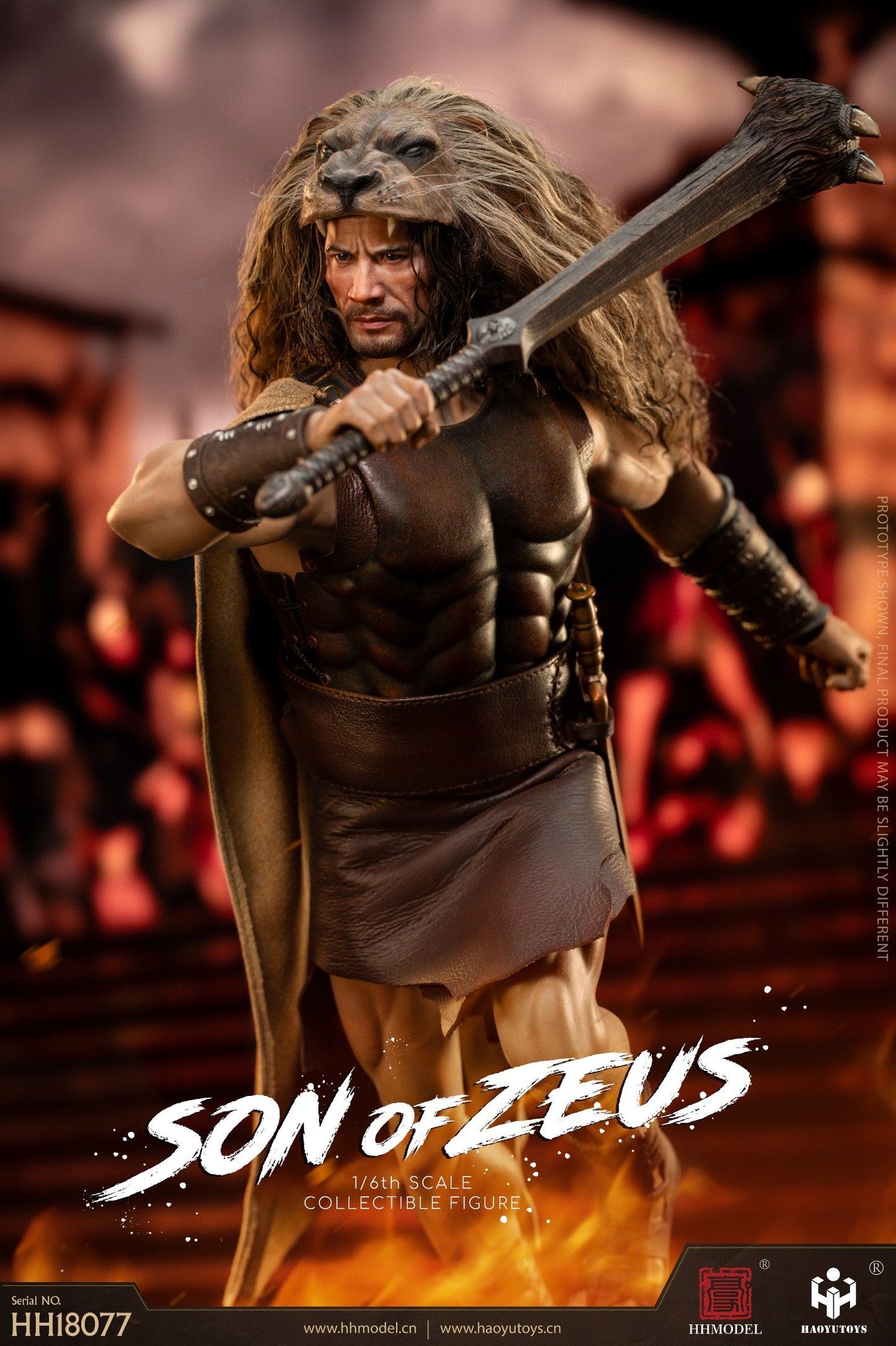 Pedido Figura Son of Zeus - Imperial Legion marca Haoyutoys HH18077 escala 1/6