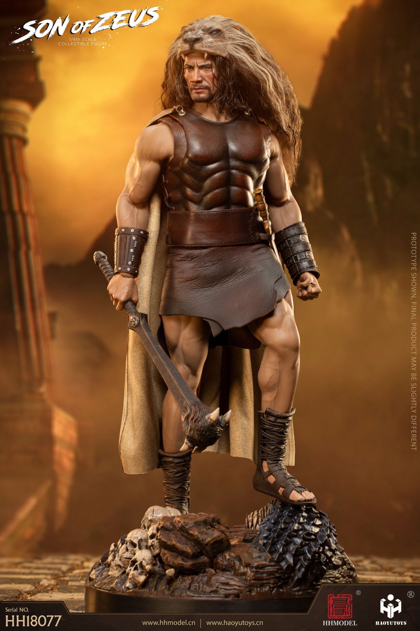 Pedido Figura Son of Zeus - Imperial Legion marca Haoyutoys HH18077 escala 1/6