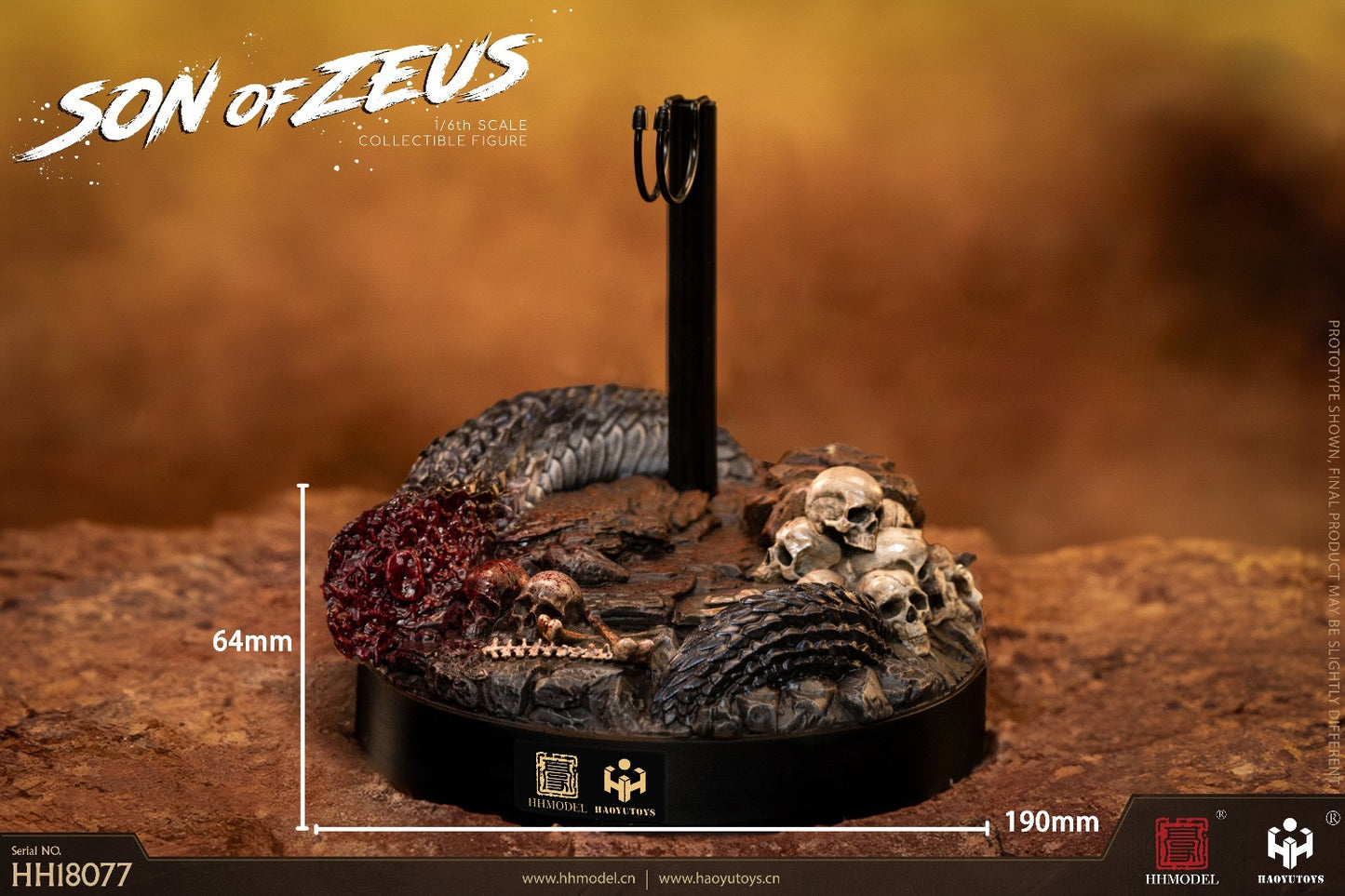 Pedido Figura Son of Zeus - Imperial Legion marca Haoyutoys HH18077 escala 1/6