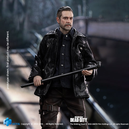Pedido Figura Negan- The Walking Dead - Exquisite Super Series marca HIYA ESW0307 escala pequeña 1/12