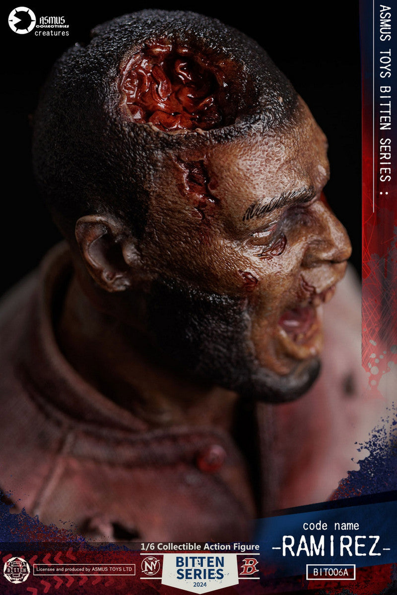 Pedido Figura Zombie RAMIREZ - The Bitten Series marca Asmus Toys BIT006A escala 1/6