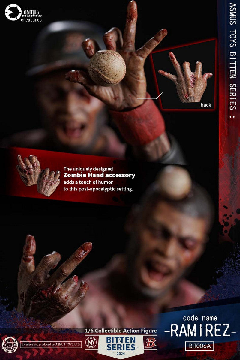 Pedido Figura Zombie RAMIREZ - The Bitten Series marca Asmus Toys BIT006A escala 1/6