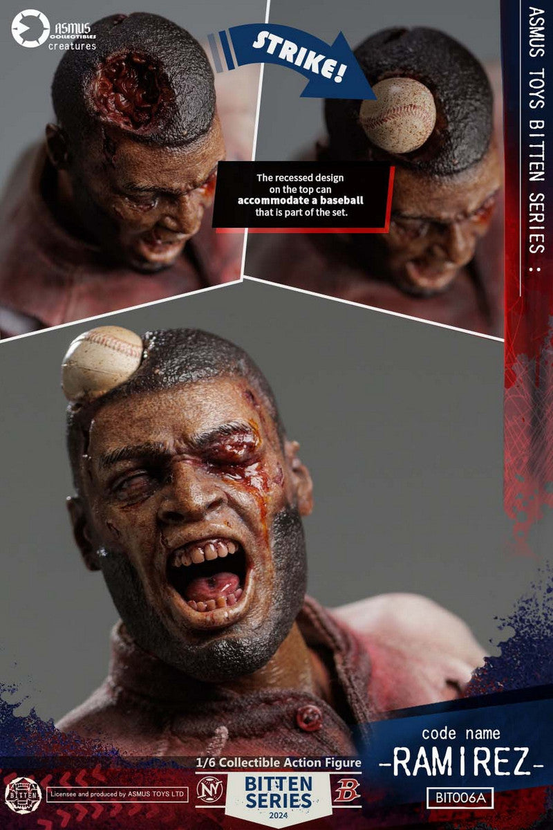 Pedido Figura Zombie RAMIREZ - The Bitten Series marca Asmus Toys BIT006A escala 1/6