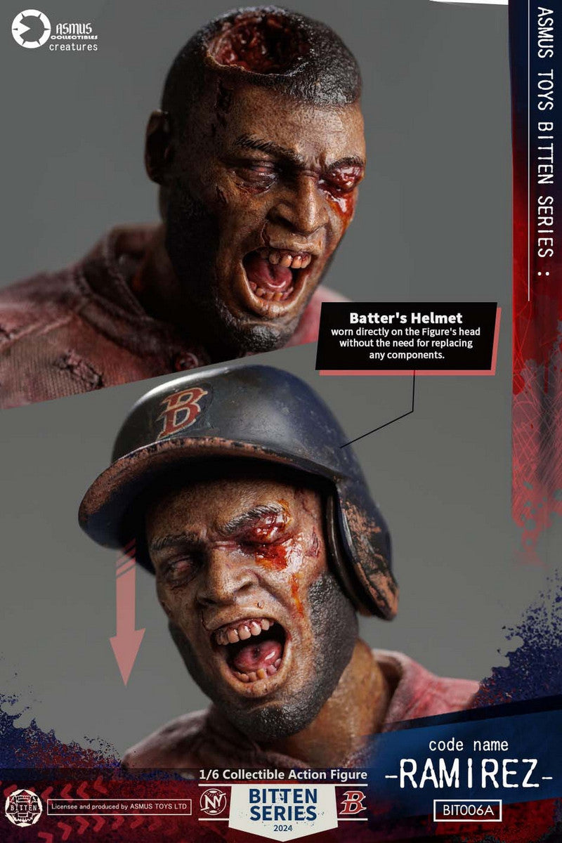 Pedido Figura Zombie RAMIREZ - The Bitten Series marca Asmus Toys BIT006A escala 1/6