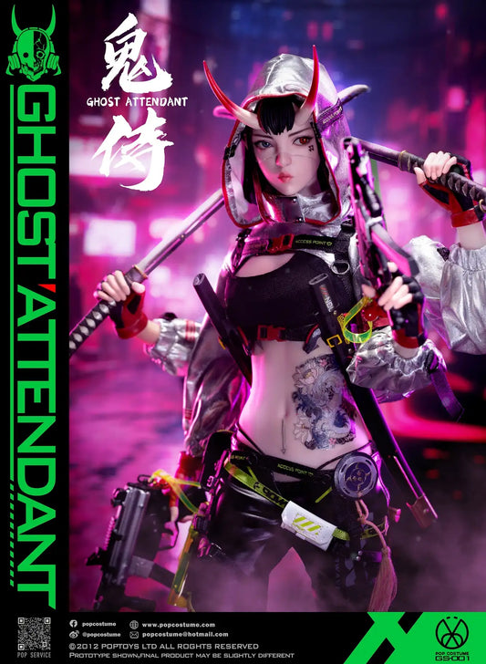 Pedido Figura Ghost Attendant marca Poptoys GS-001 escala 1/6