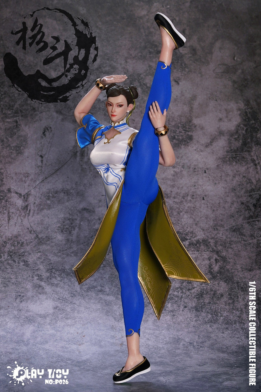 Preventa Figura Fighting Goddess (White Cheongsam version) marca Play Toy P026 escala 1/6