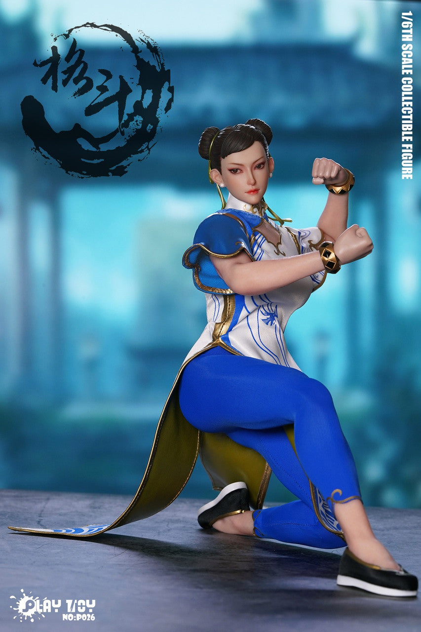 Preventa Figura Fighting Goddess (White Cheongsam version) marca Play Toy P026 escala 1/6