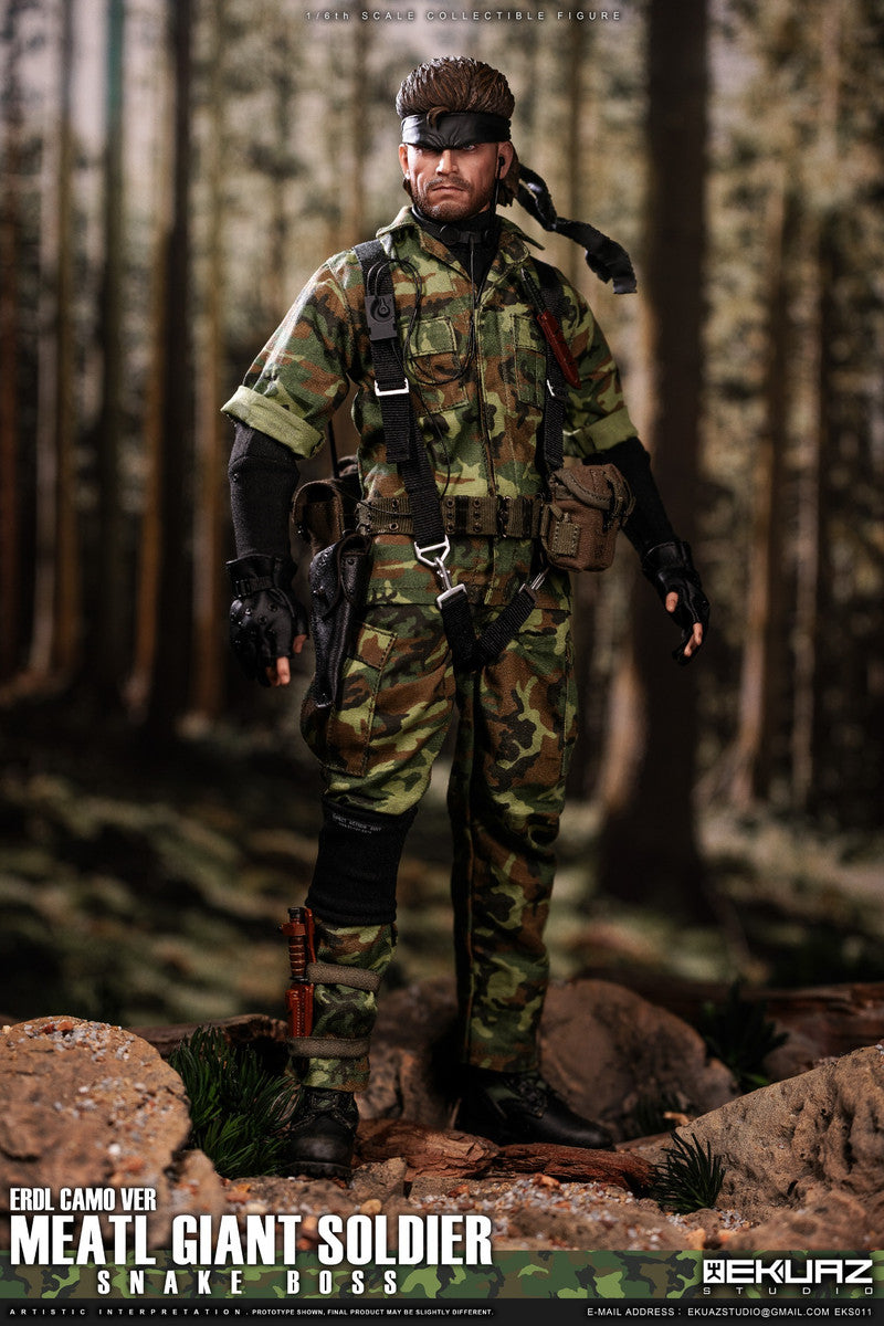 Preventa Figura Snake Boss (Tiger ERDL Camo version) marca Ekuaz Studio EKS011 escala 1/6