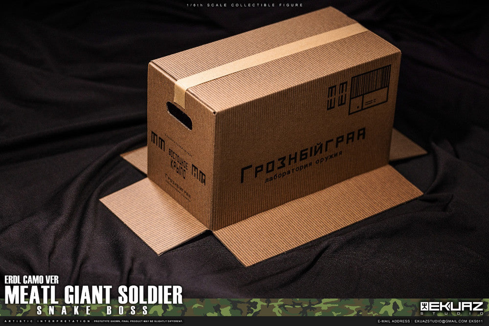 Preventa Figura Snake Boss (Tiger ERDL Camo version) marca Ekuaz Studio EKS011 escala 1/6