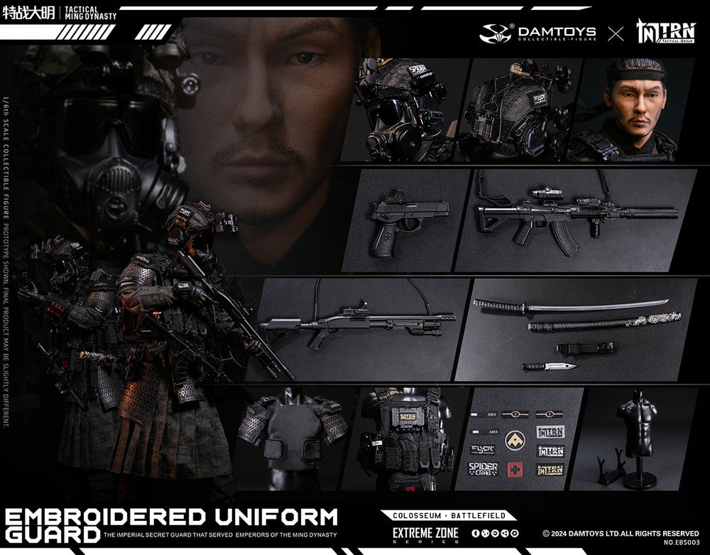 Preventa Figura Ming Dynasty Jinyiwei - Special Warfare marca DAMTOYS EBS003 escala 1/6