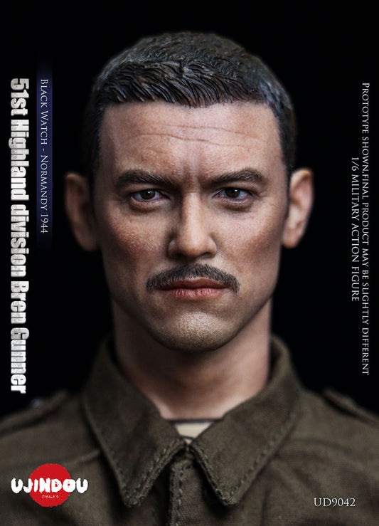 Pedido Figura 51st Highland Division Bren Gunner - Black Watch - Normandy 1944 marca Ujindou UD9042 escala 1/6